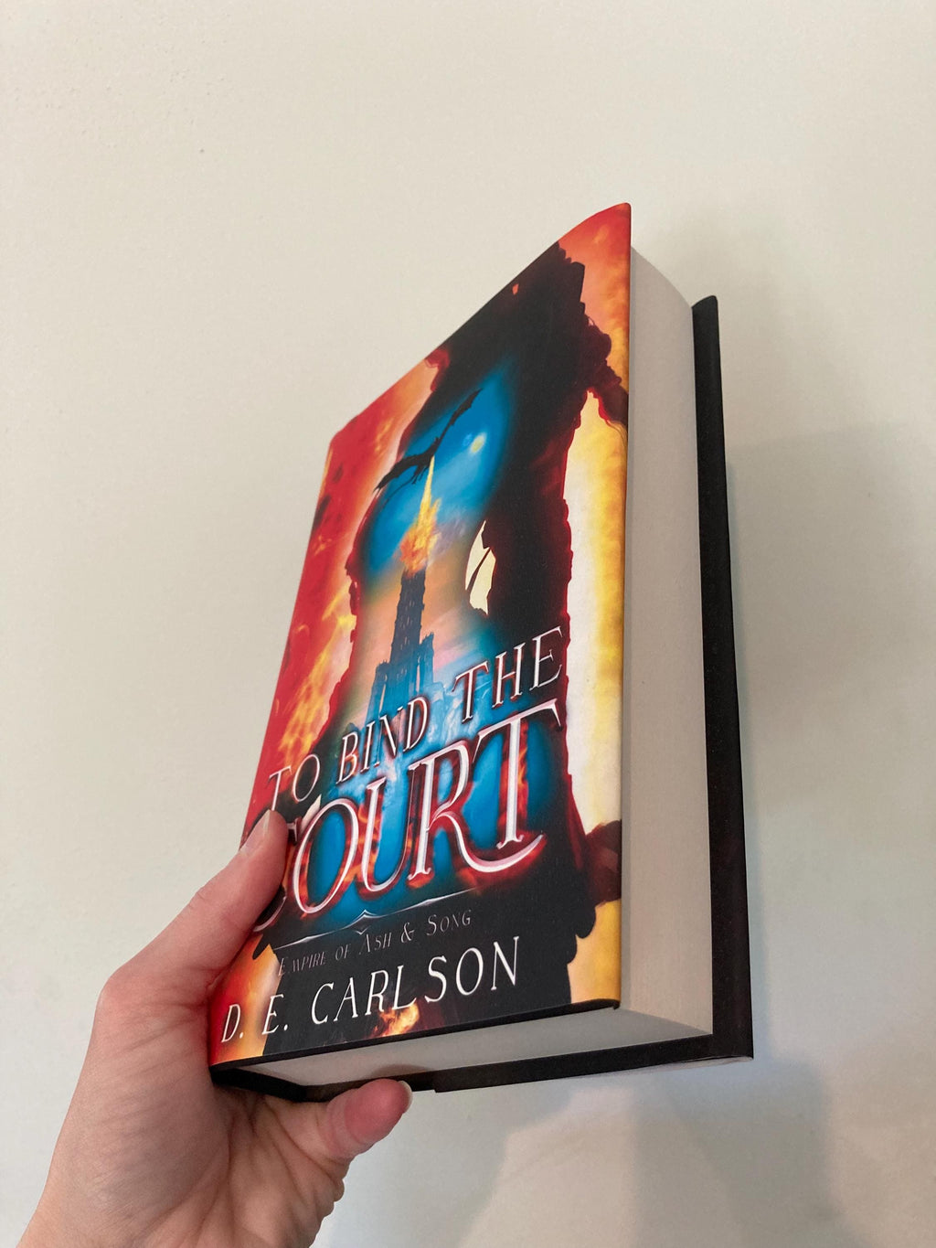 To Bind The Court (Empire of Ash and Song book 2 signed copy)