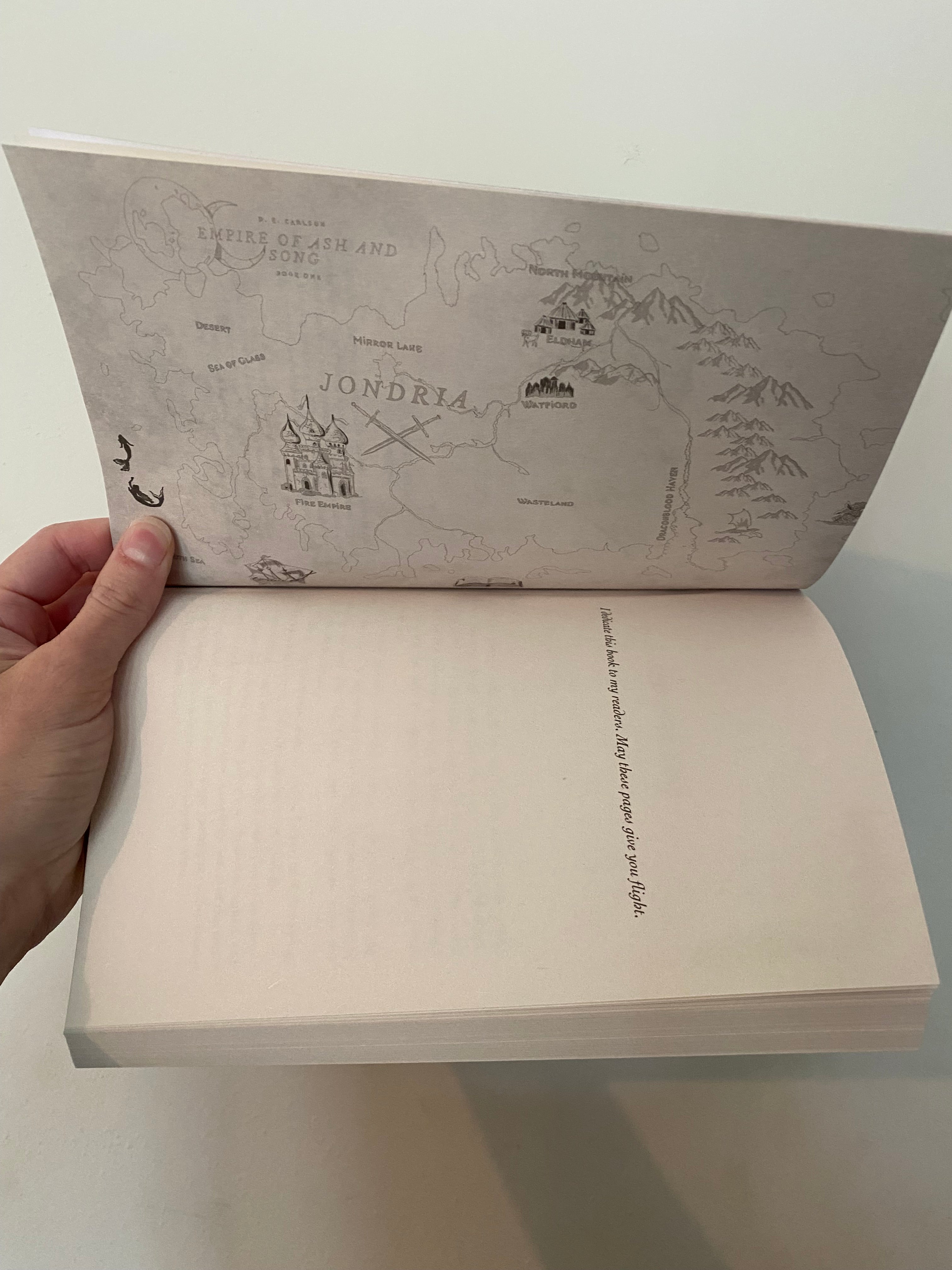 Casandra's Dragon: An Empire of Ash and Song Novella, signed copy