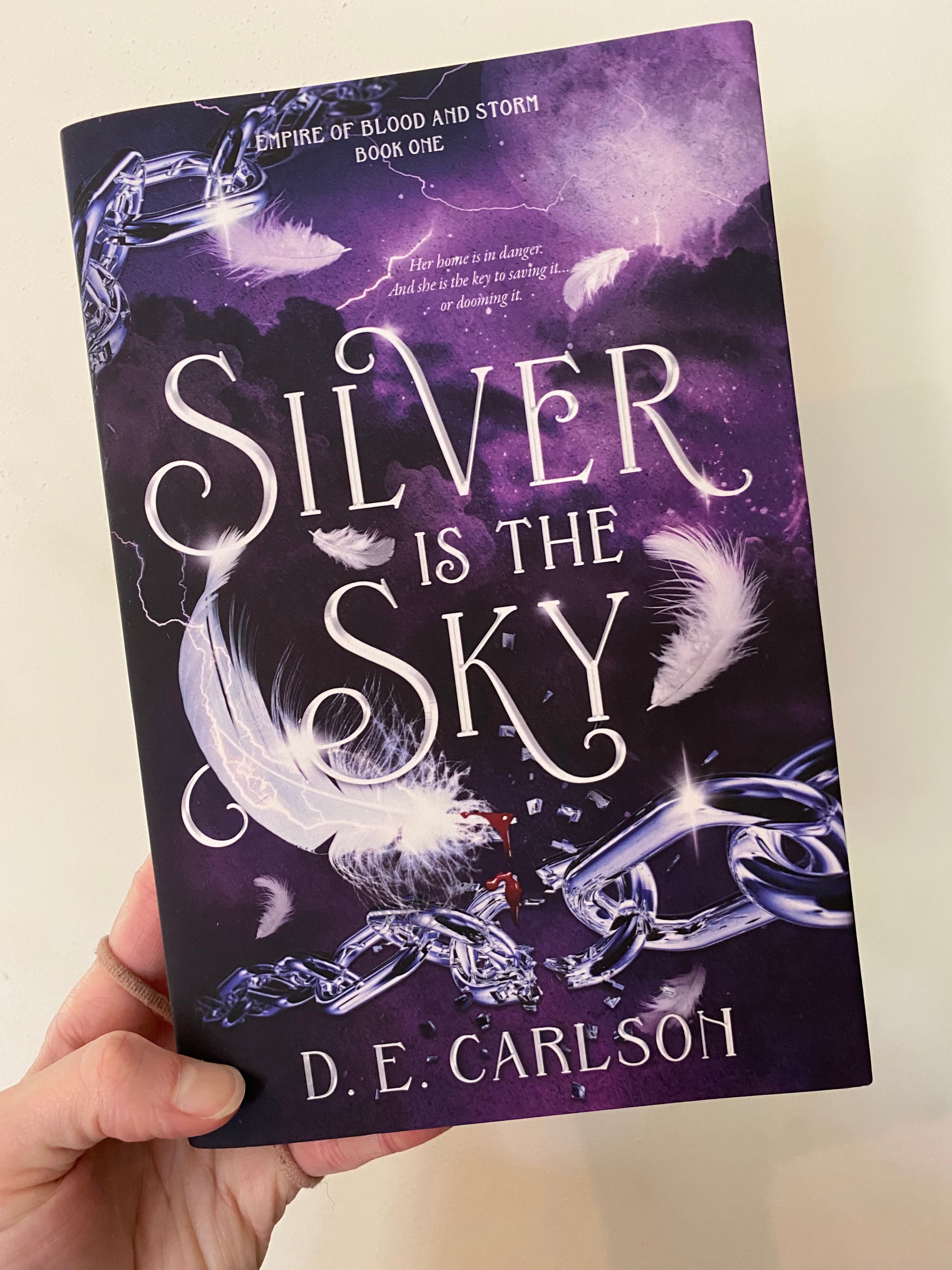 Silver is the Sky: Empire of Blood and Storm book one signed copy