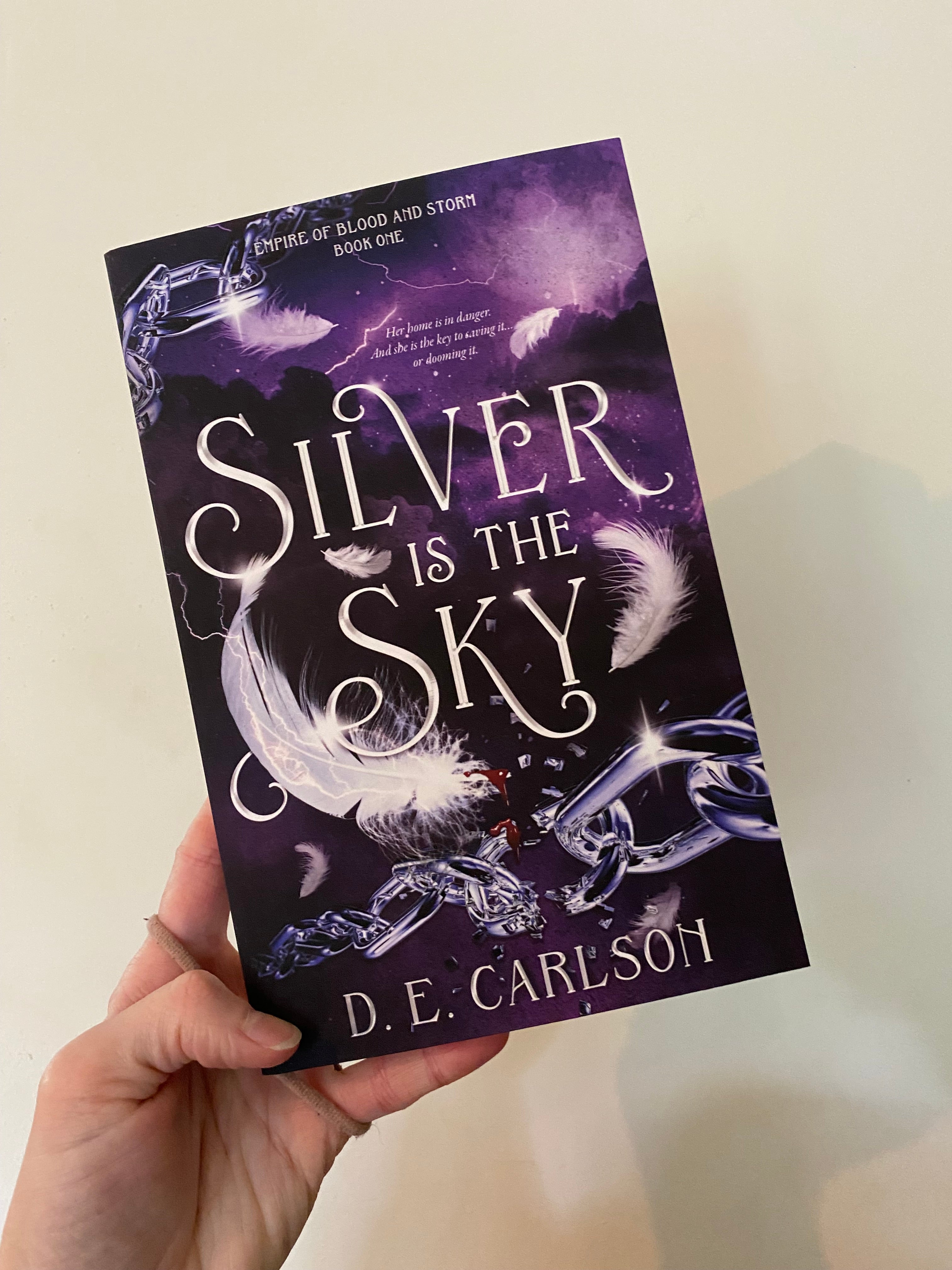 Silver is the Sky: Empire of Blood and Storm book one signed copy