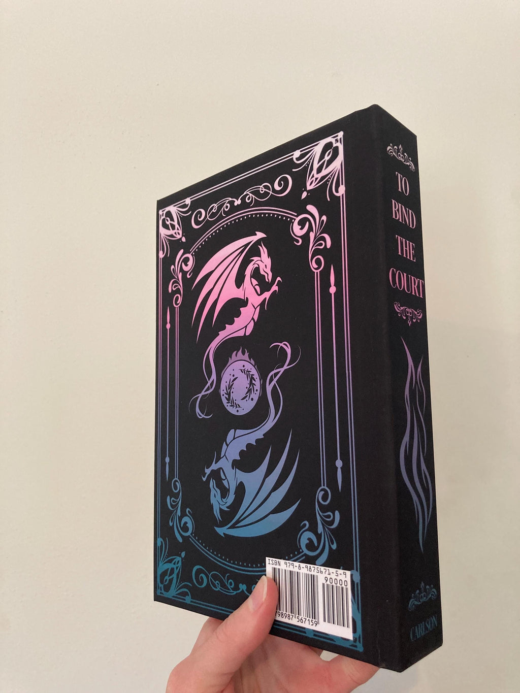 To Bind The Court (Empire of Ash and Song book 2 signed copy)