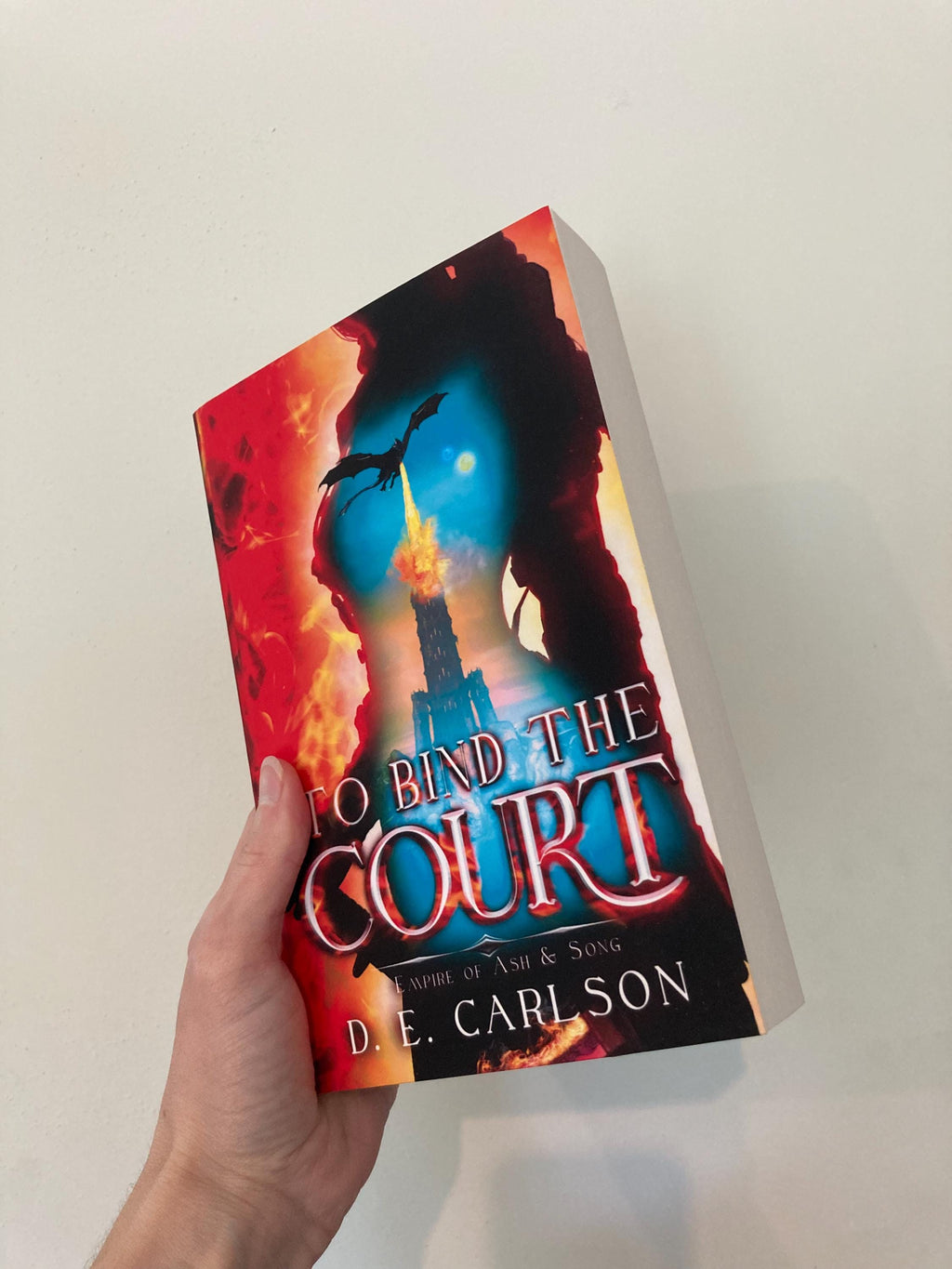 To Bind The Court (Empire of Ash and Song book 2 signed copy)
